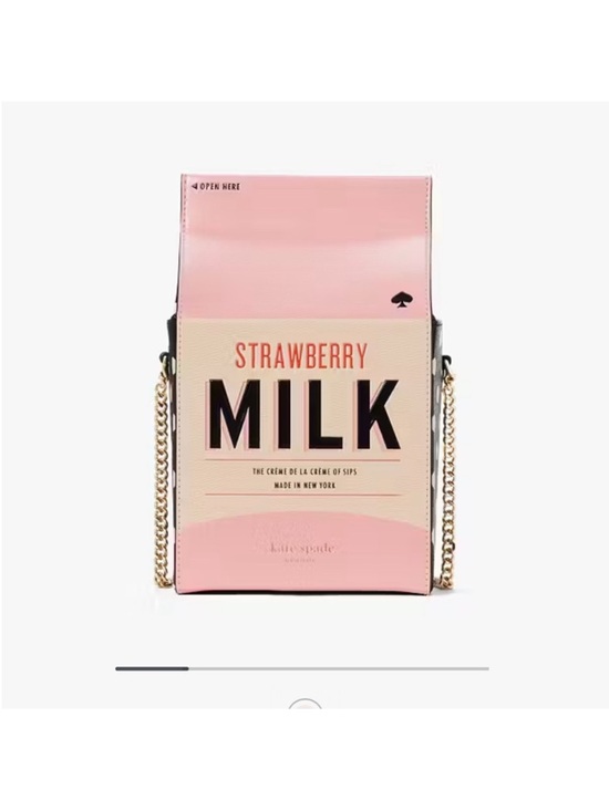 kate spade Handbags - kate spade Strawberry Milk Box Crossbody Bag - Pink & Cream
